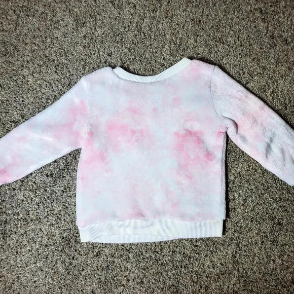 Disney Junior Pink Minnie Mouse Fleece Pullover Sweatshirt 18m - Picture 9 of 9